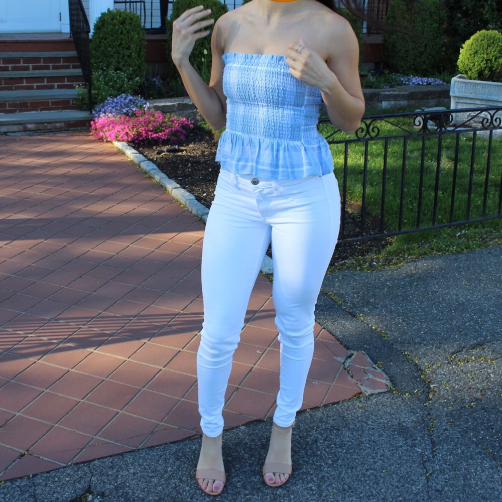 American Eagle Ne(x)t Level Stretch White Denim Jeans